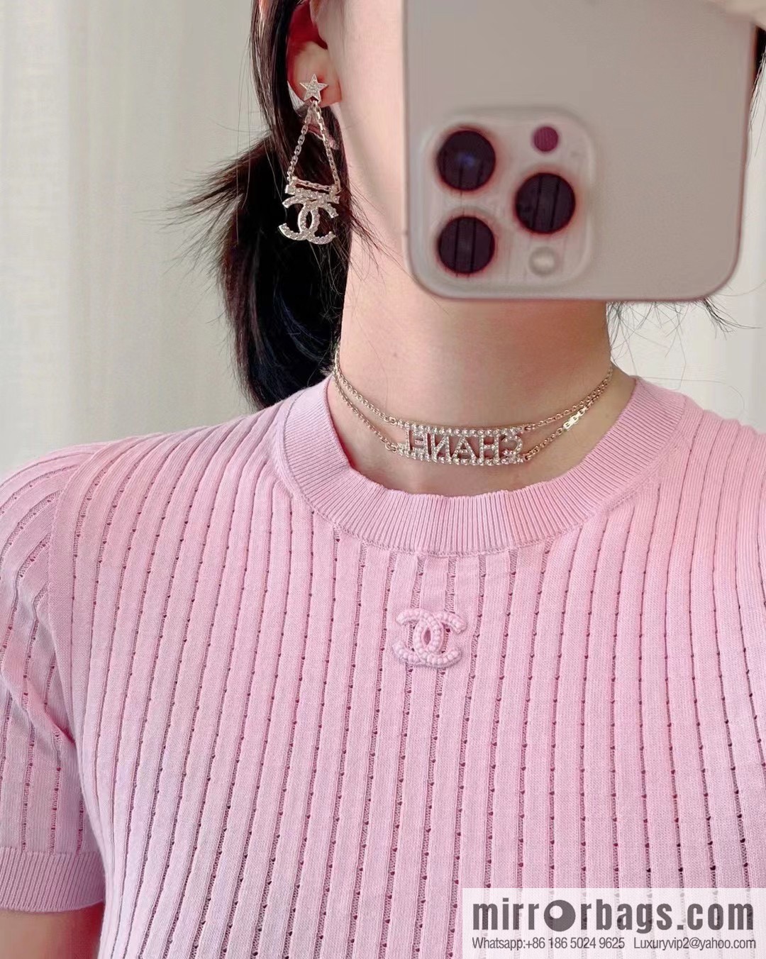 New ☑️ Chanel gold double c stars, stud earrings