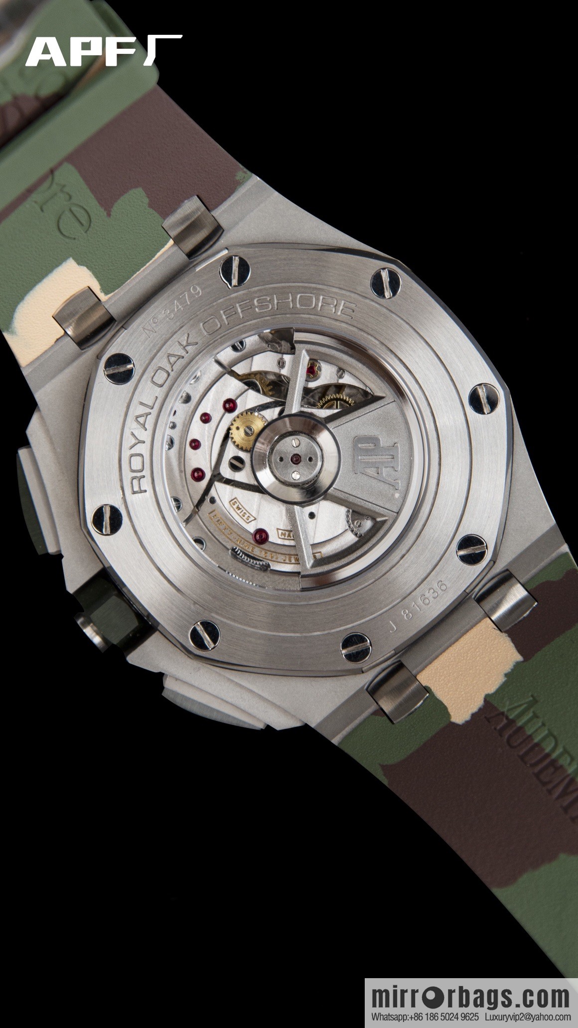 APF Factory Audemars Piguet Royal Oak Offshore Original 3126 Chronograph Movement 26400 Watch