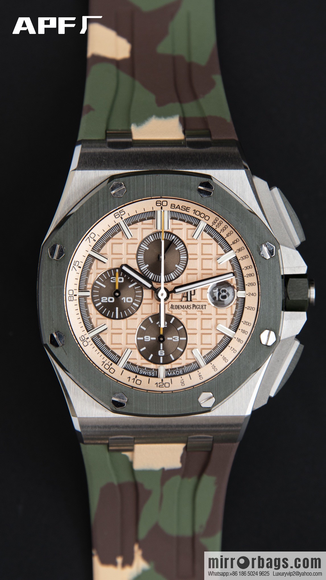 APF Factory Audemars Piguet Royal Oak Offshore Original 3126 Chronograph Movement 26400 Watch