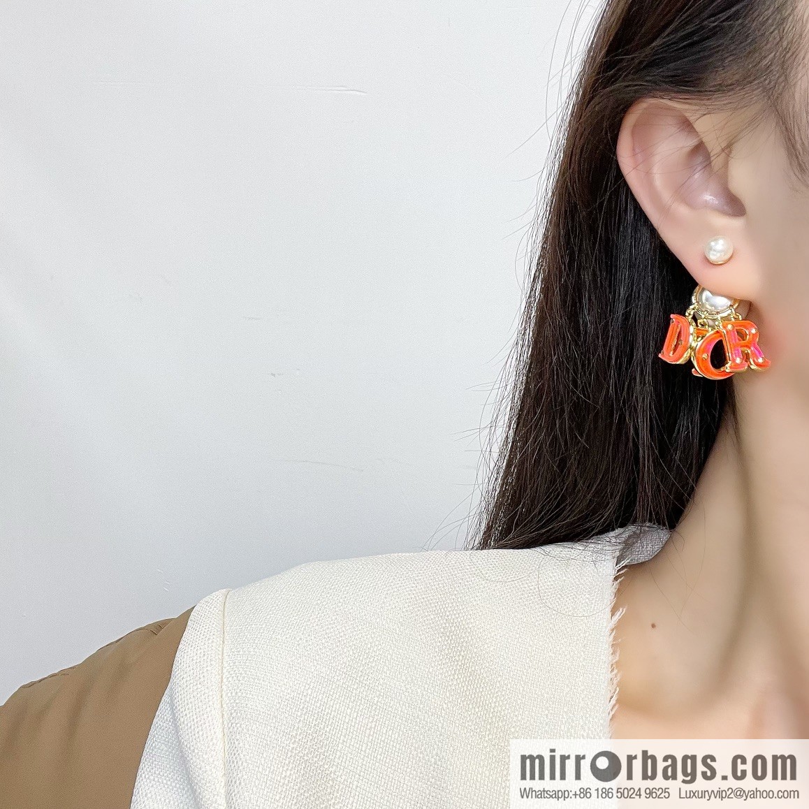 New ☑️ Dior CD brooch necklace earrings