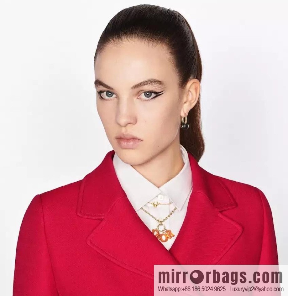 New ☑️ Dior CD brooch necklace earrings