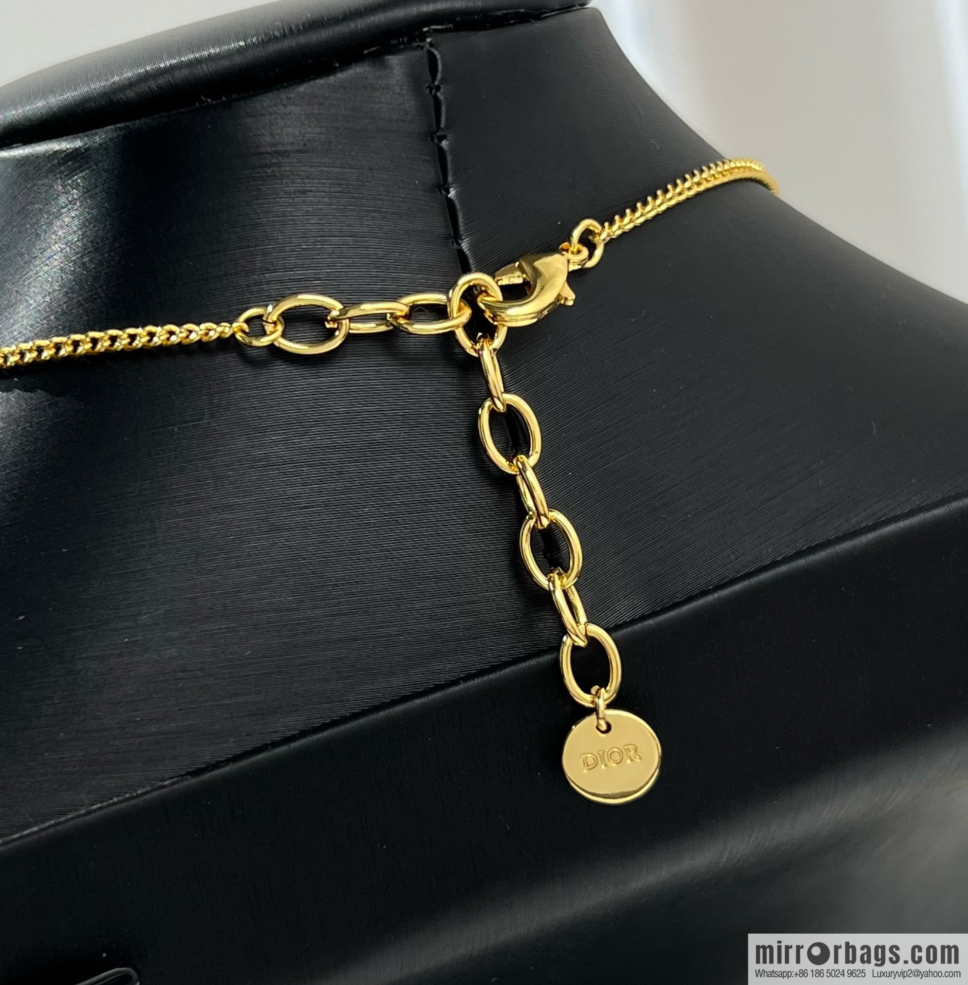 New ☑️ Dior full diamond CD water drop pearl bracelet necklace