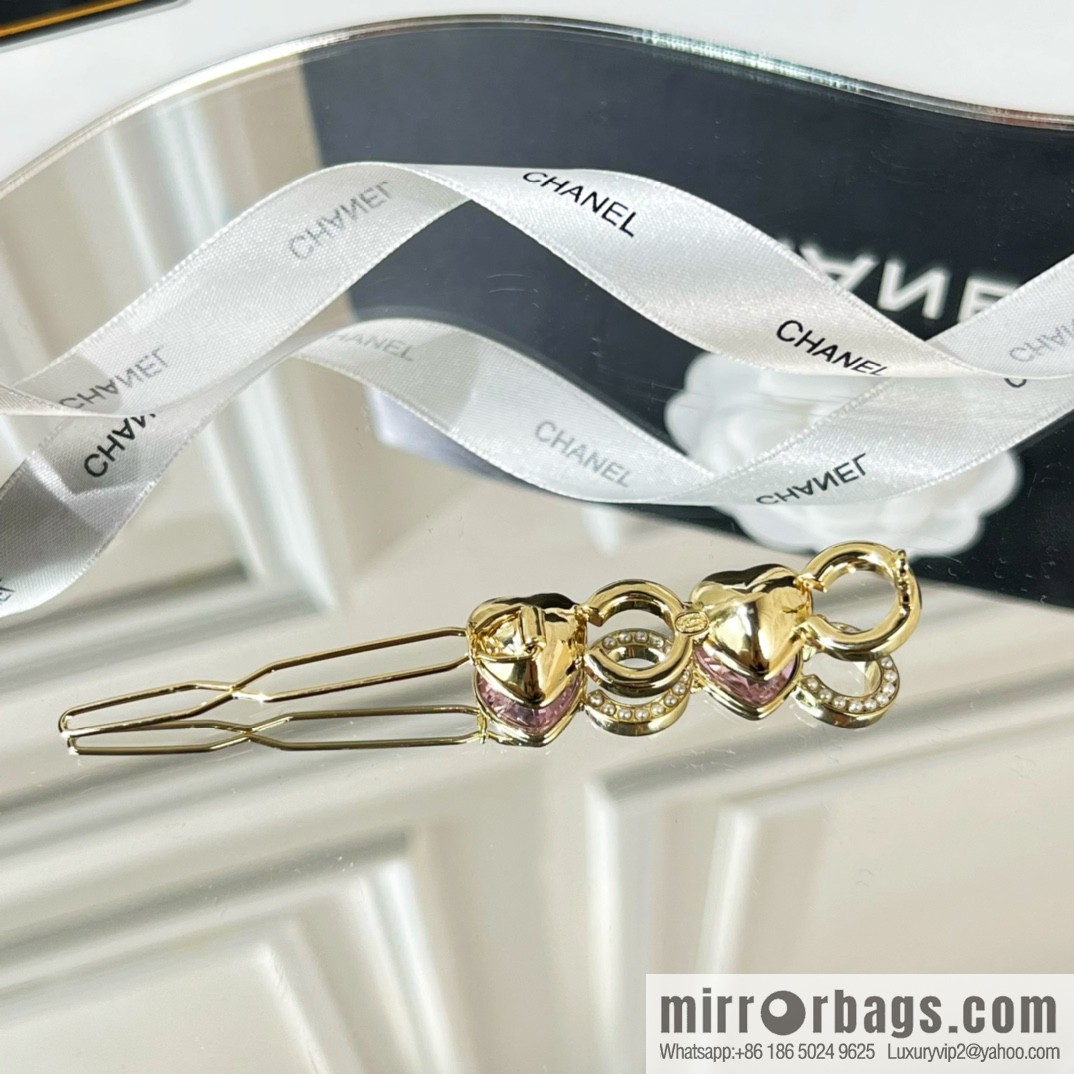 New ☑️ Chanel coco love pearl hairpin hairpin