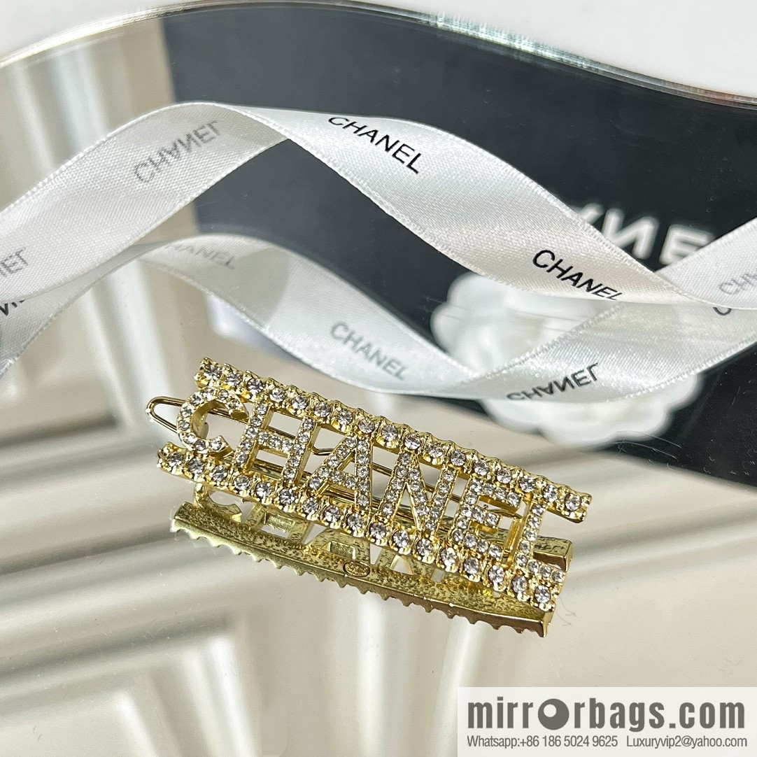 New ☑️ Chanel full diamond letter hairpin hairpin