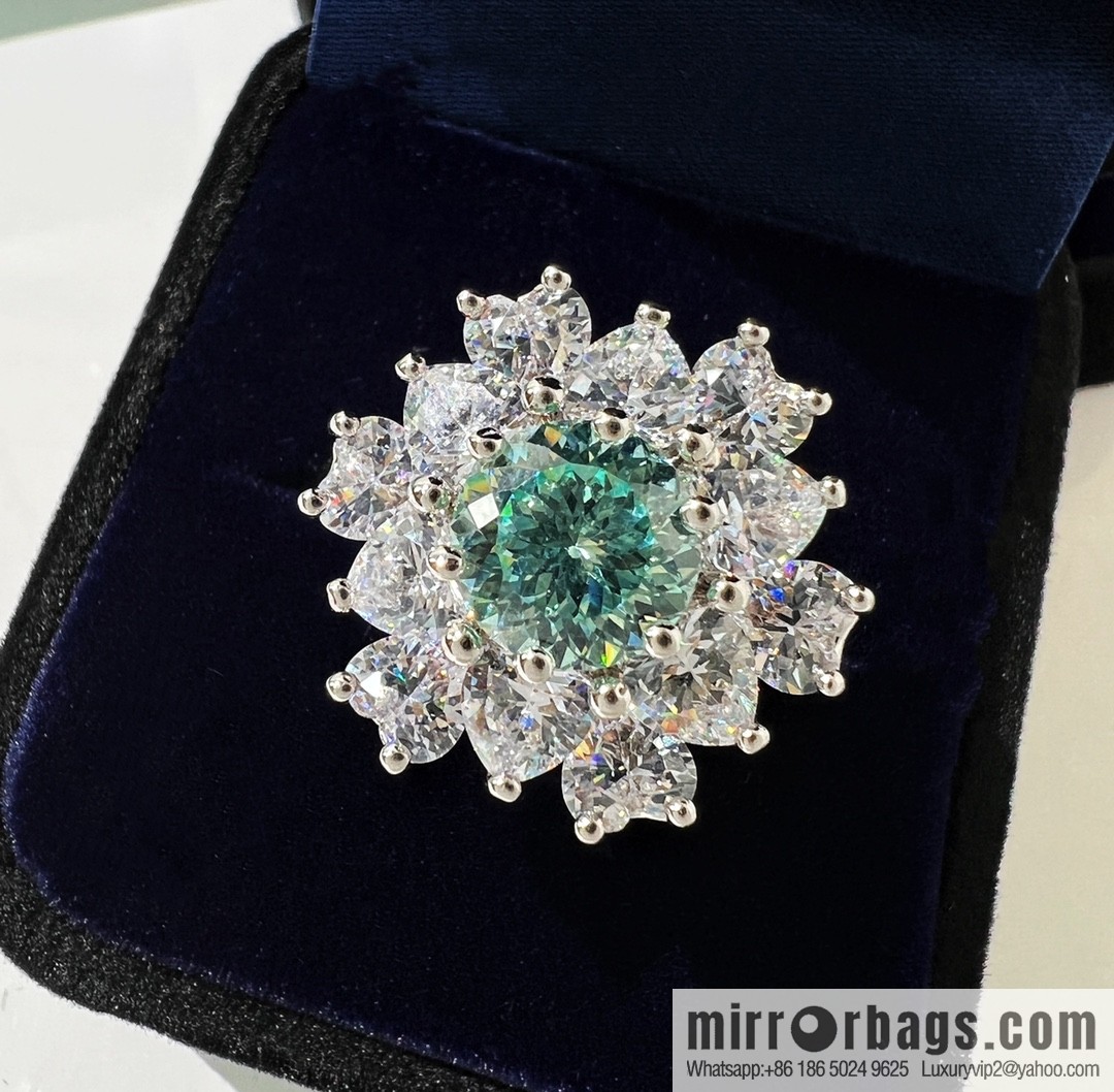 [High-end] Paraiba fireworks cutting ring