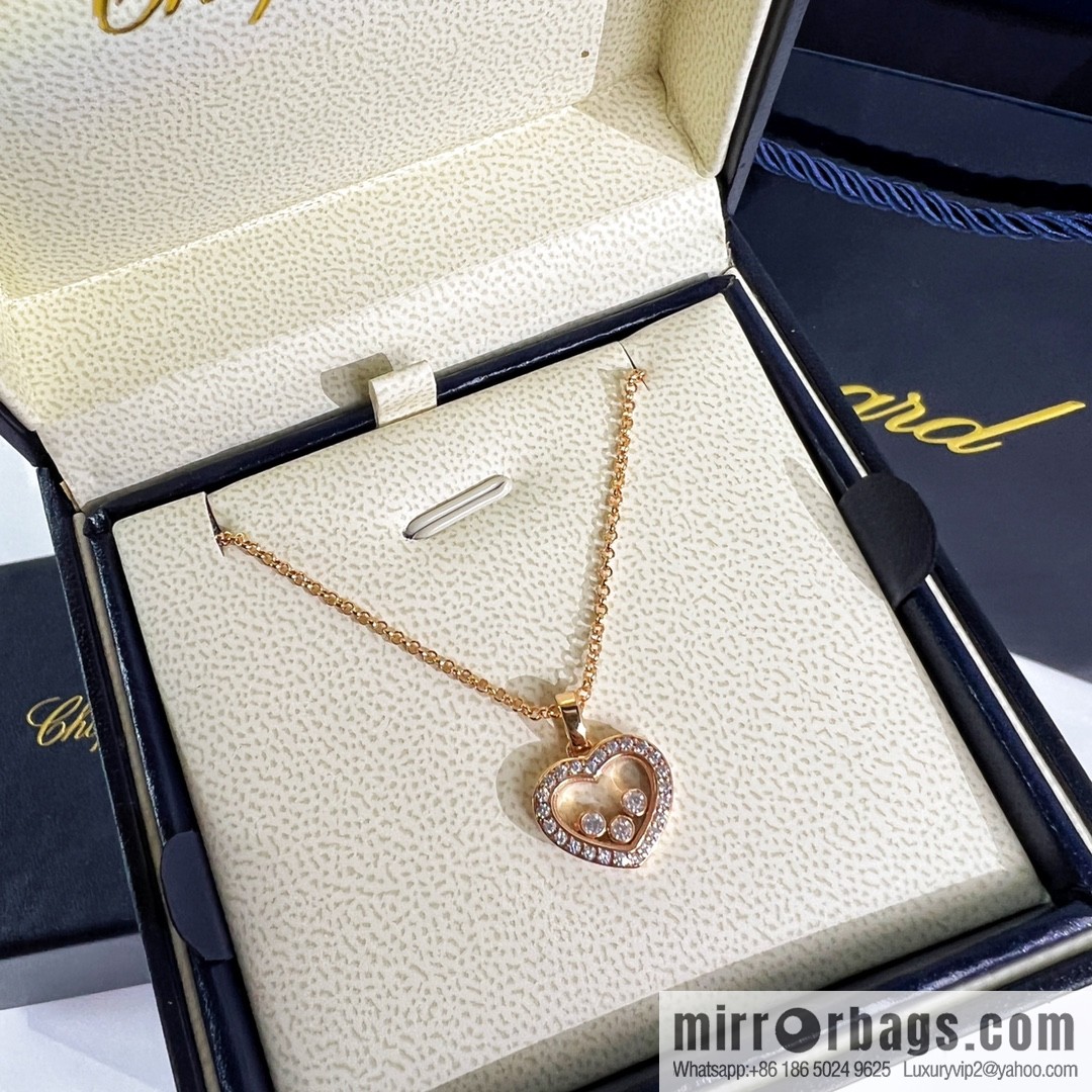Chopard HAPPY DIAMONDS ICONS love necklace