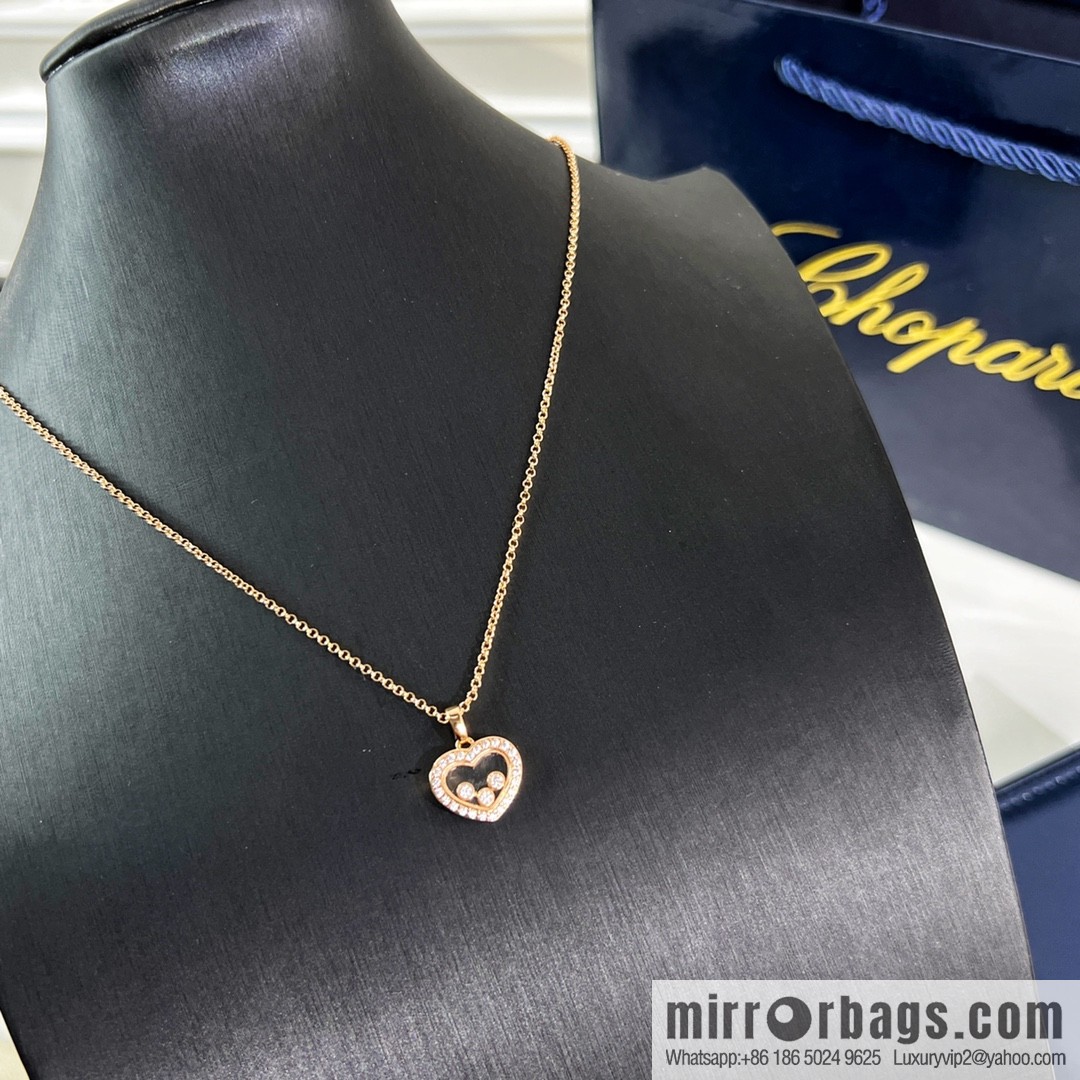 Chopard HAPPY DIAMONDS ICONS love necklace