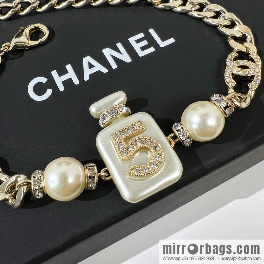 New ☑️ Chanel choker 5 word perfume bottle bracelet