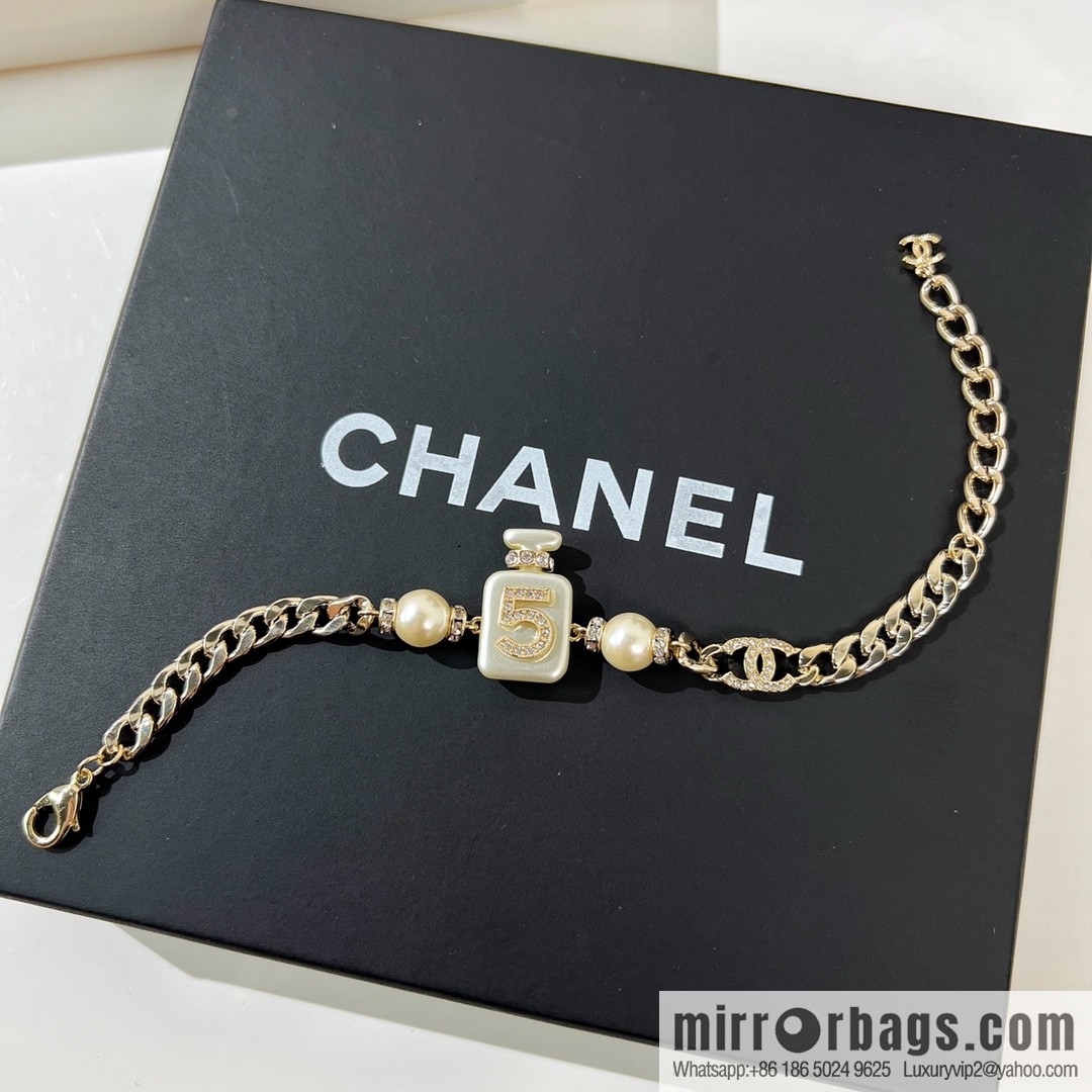 New ☑️ Chanel choker 5 word perfume bottle bracelet