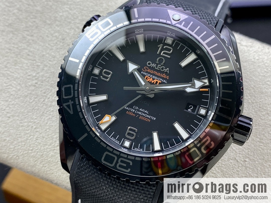 Omega, Deep Sea Blue, Ocean Universe 600 meters GMT Seamaster 600 series automatic mechanical men's watch