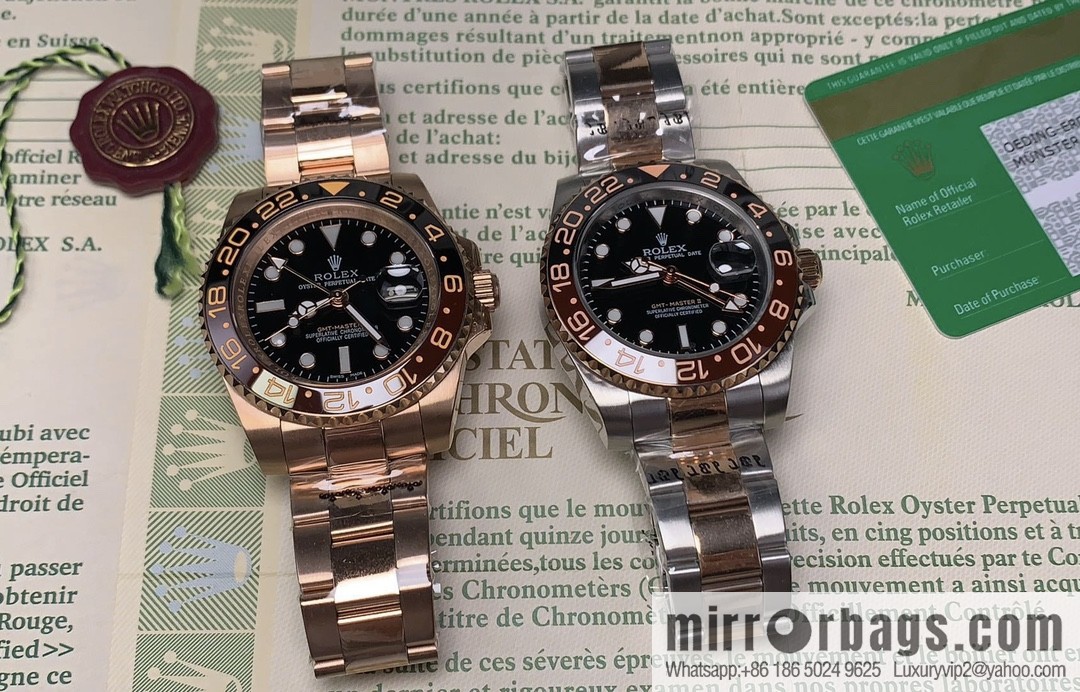 Rolex GMT GMT II Series 40mm Watch