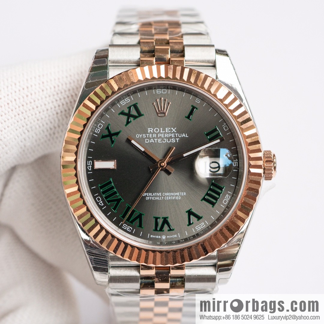 [EW Factory] 41mm Rolex Original Mold Opening 3235 Automatic Mechanical Movement Log Series 126331 Men's Log Watch