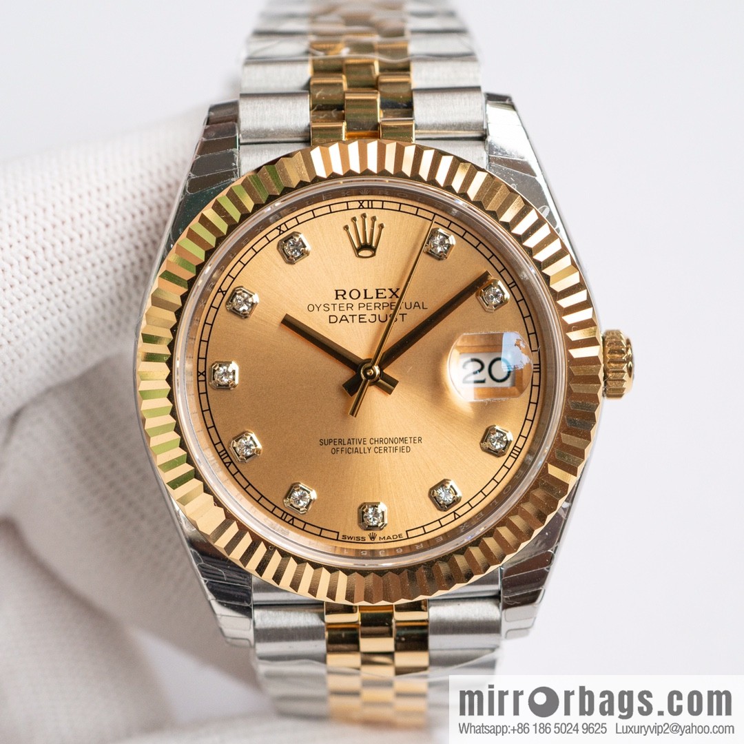 [EW Factory] 41mm Rolex Original Mold Opening 3235 Automatic Mechanical Movement Log Series 126331 Men's Log Watch