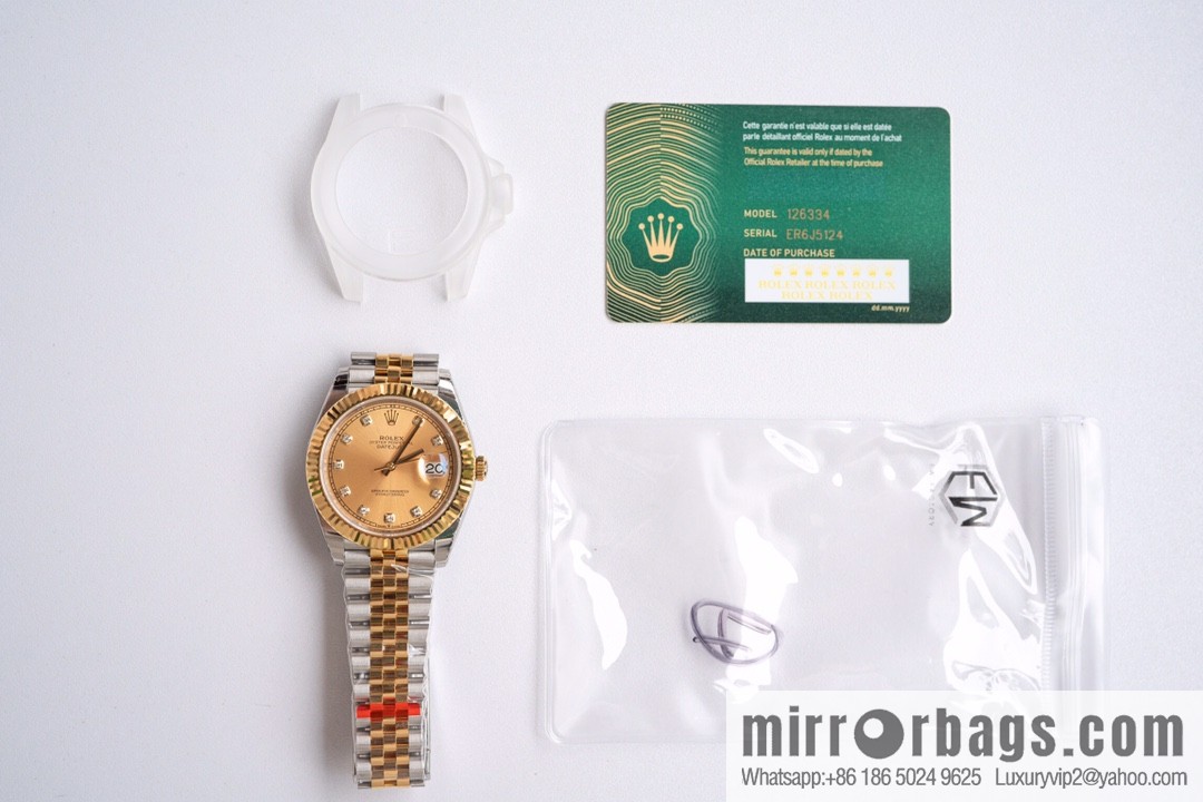 [EW Factory] 41mm Rolex Original Mold Opening 3235 Automatic Mechanical Movement Log Series 126331 Men's Log Watch