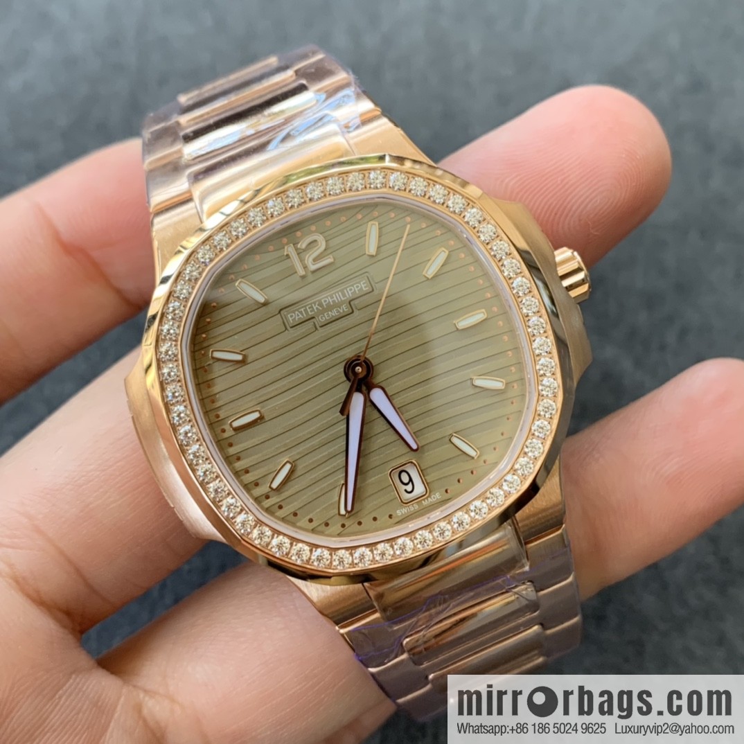 Patek Philippe Sports Elegance Series Nautilus Women's 7118 Model 1. New Customized Edition Cal.324SC Integrated Self-winding Movement