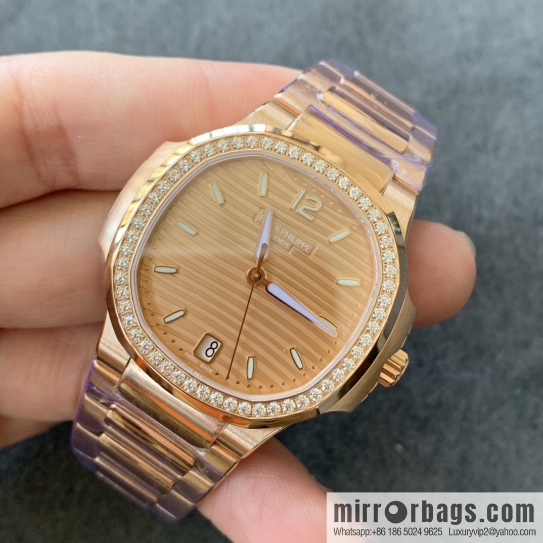 Patek Philippe Sports Elegance Series Nautilus Women's 7118 Model 1. New Customized Edition Cal.324SC Integrated Self-winding Movement