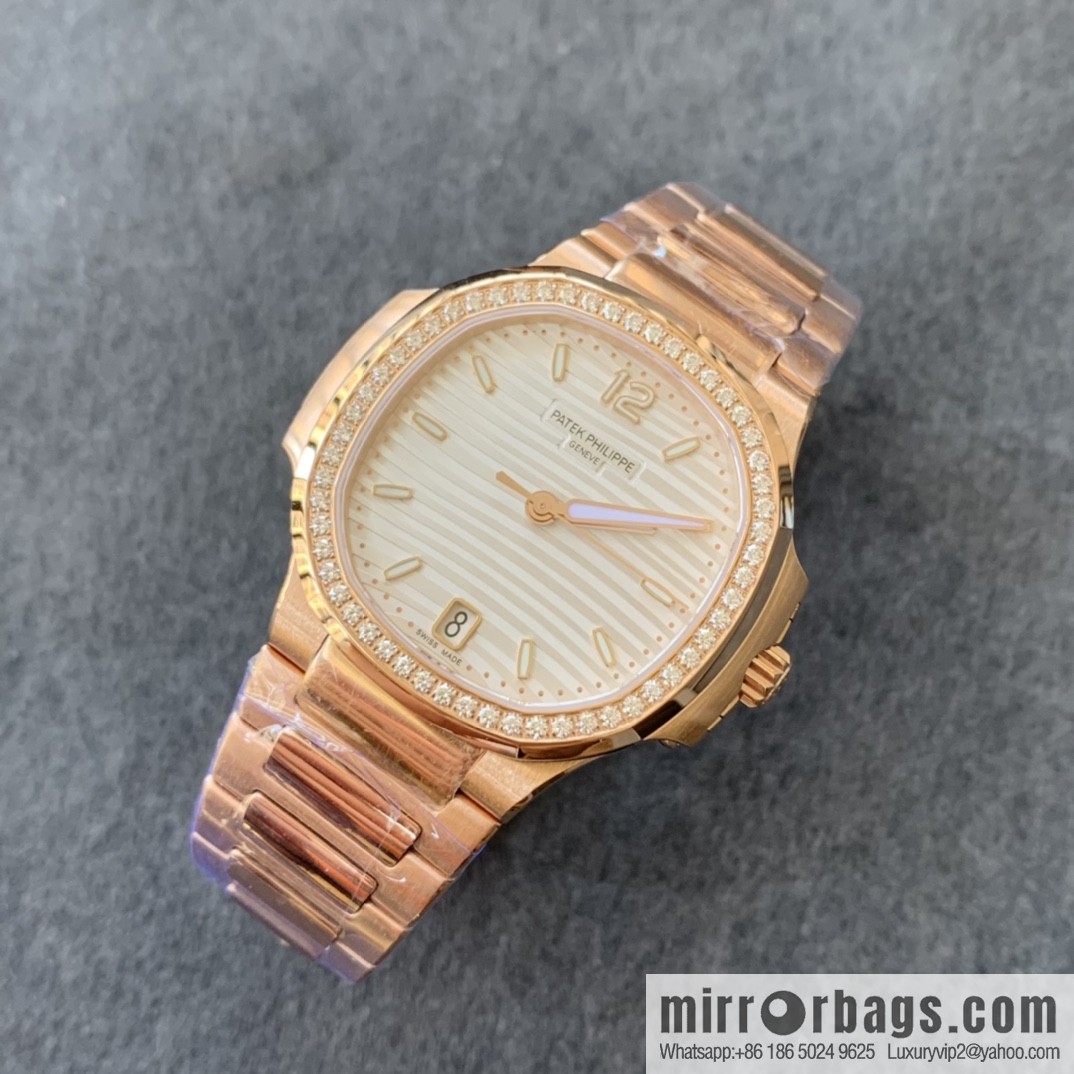 Patek Philippe Sports Elegance Series Nautilus Women's 7118 Model 1. New Customized Edition Cal.324SC Integrated Self-winding Movement