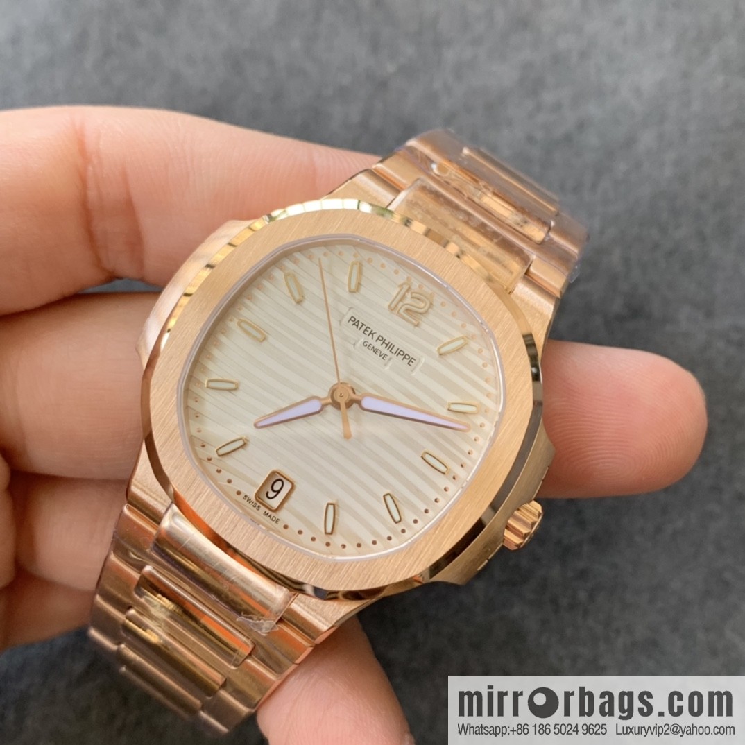 Patek Philippe Sports Elegance Series Nautilus Women's 7118 Model 1. New Customized Edition Cal.324SC Integrated Self-winding Movement