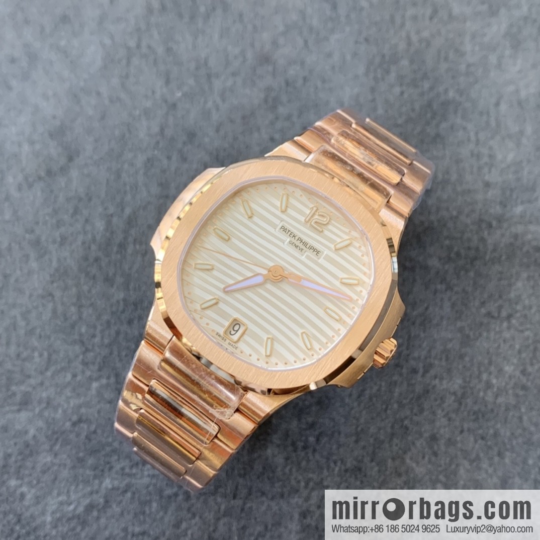 Patek Philippe Sports Elegance Series Nautilus Women's 7118 Model 1. New Customized Edition Cal.324SC Integrated Self-winding Movement