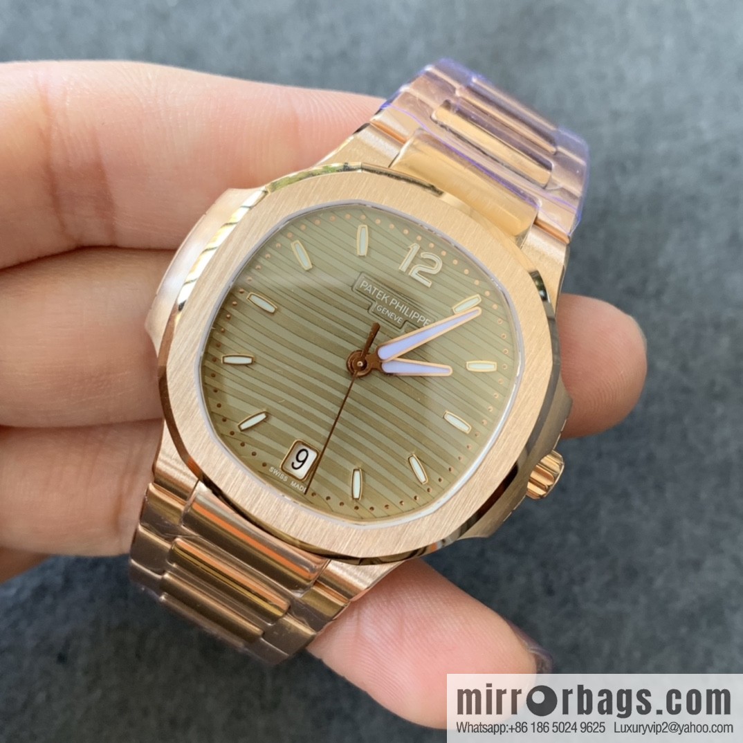 Patek Philippe Sports Elegance Series Nautilus Women's 7118 Model 1. New Customized Edition Cal.324SC Integrated Self-winding Movement