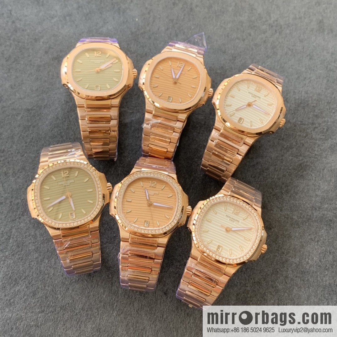 Patek Philippe Sports Elegance Series Nautilus Women's 7118 Model 1. New Customized Edition Cal.324SC Integrated Self-winding Movement