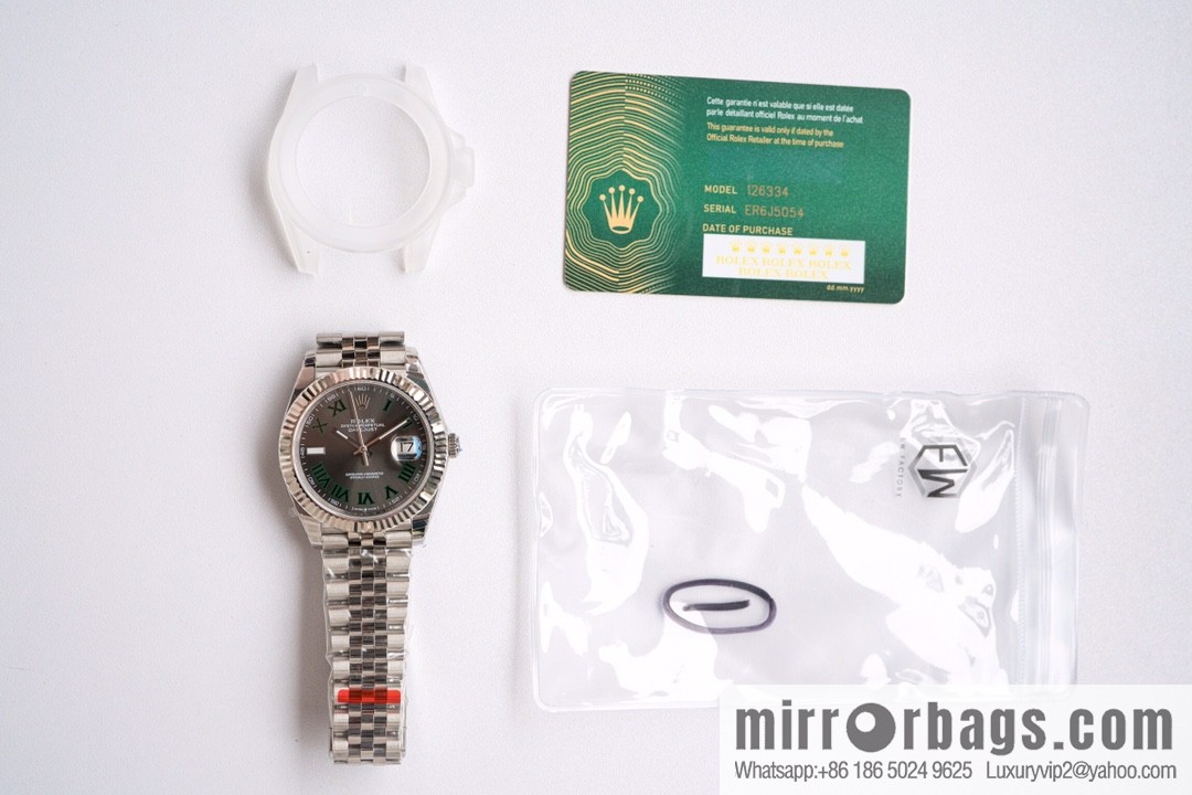 [EW Factory] 41mm Rolex Original Mold Opening 3235 Automatic Mechanical Movement Log Series 126331 Men's Log Watch