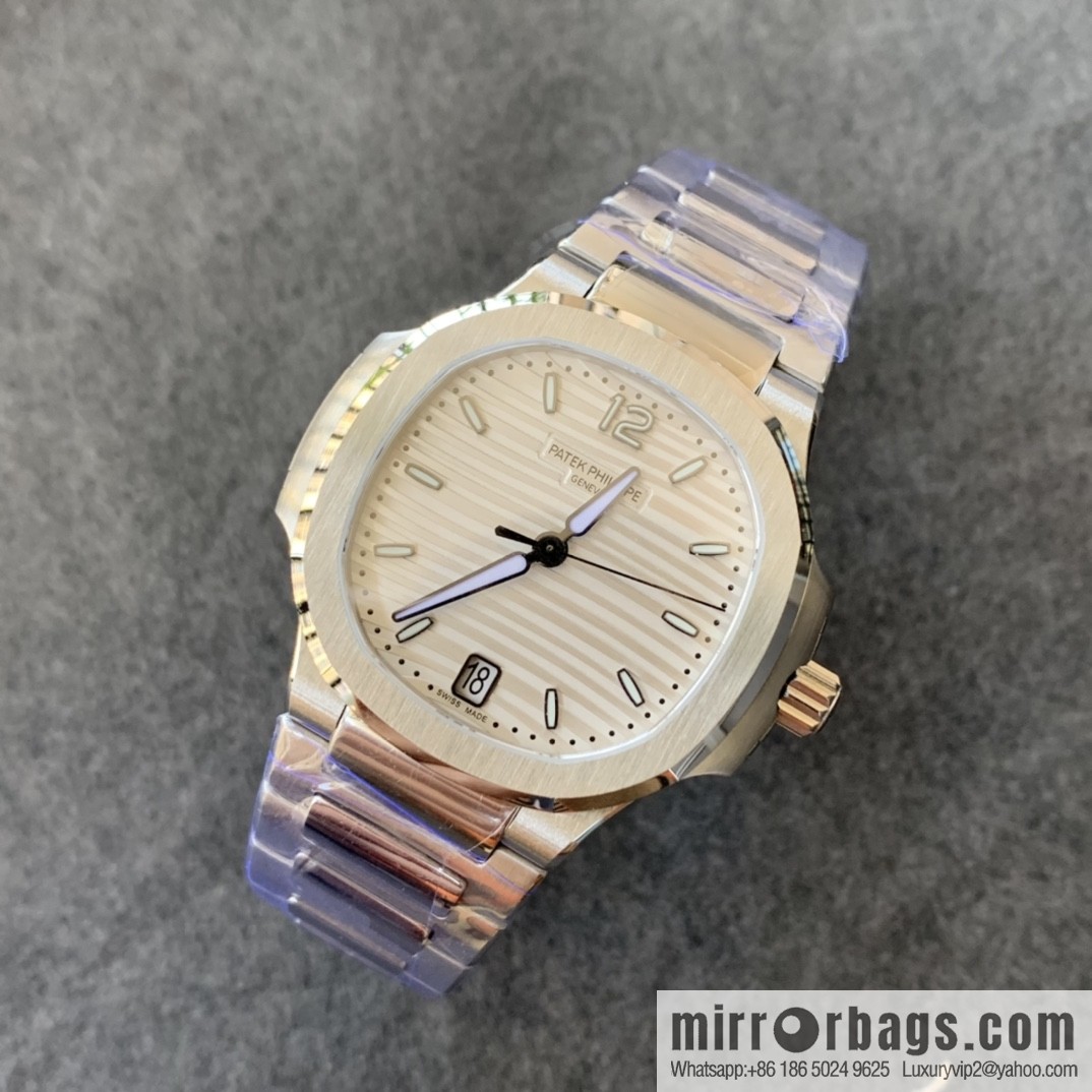 Patek Philippe Sports Elegance Series Nautilus Women's 7118 Model 1. New Customized Edition Cal.324SC Integrated Self-winding Movement