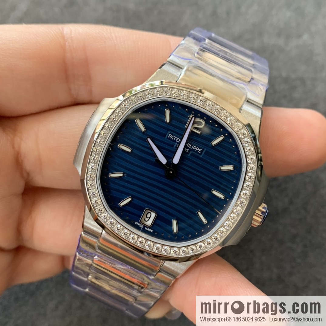 Patek Philippe Sports Elegance Series Nautilus Women's 7118 Model 1. New Customized Edition Cal.324SC Integrated Self-winding Movement