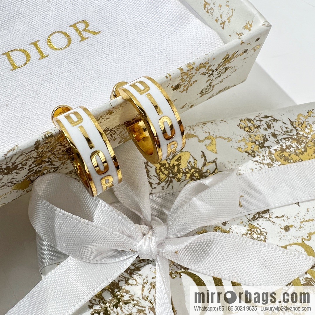 New ☑️ Dior letter stud earrings