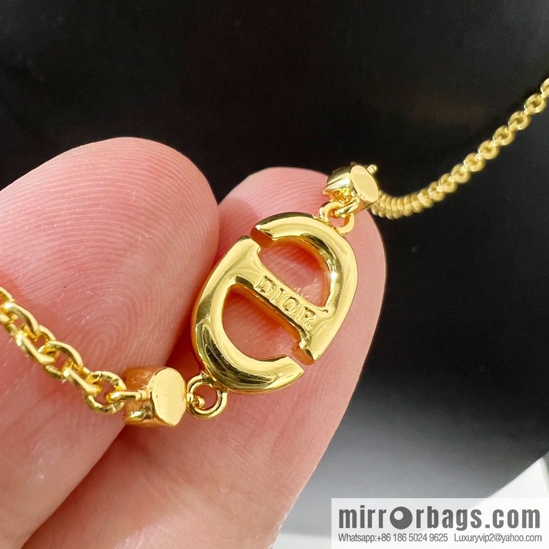 New ☑️ Dior CD Diamond Necklace