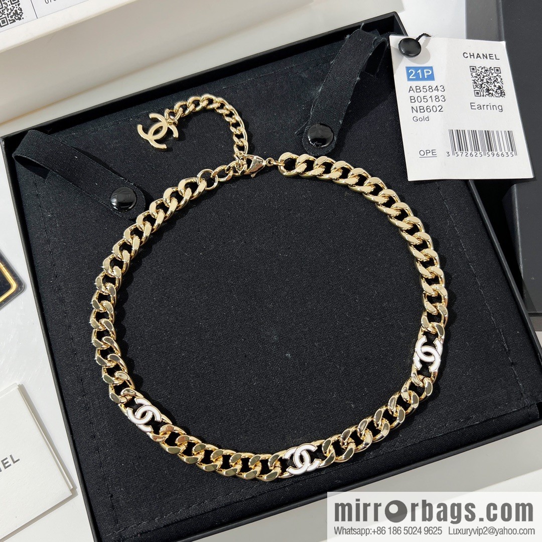 New ☑️ Chanel double c necklace