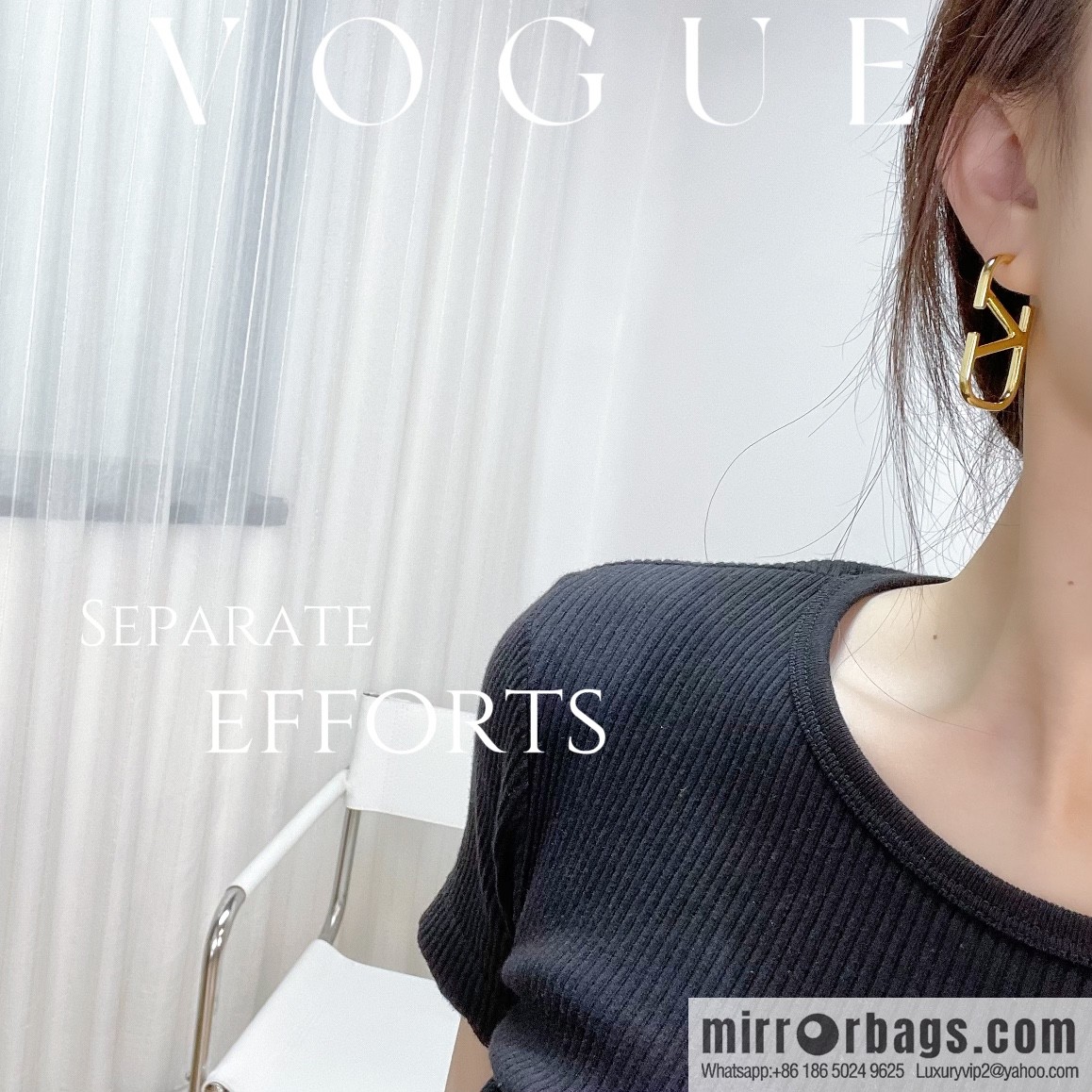 New ☑️ Valentino earrings