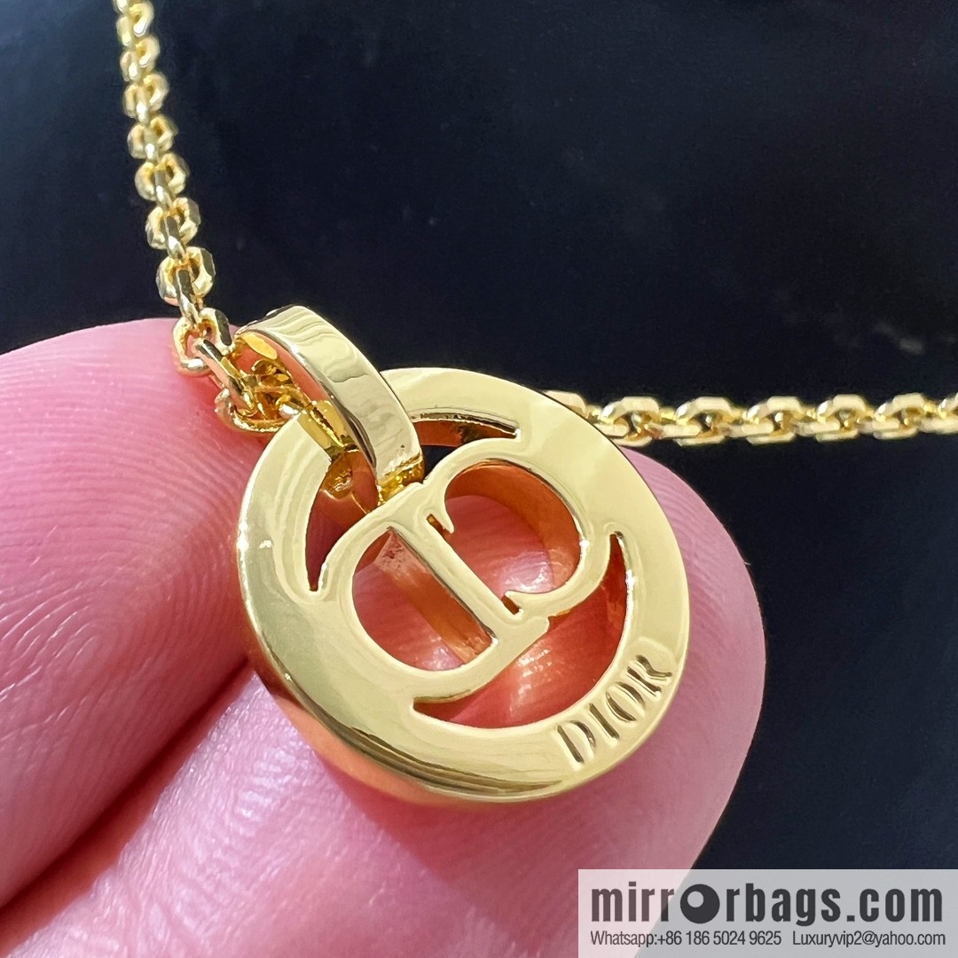 New ☑️ Dior CD full diamond necklace