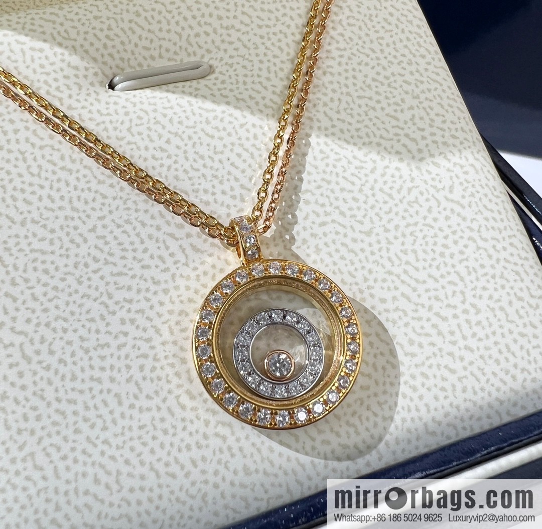 Chopard happy diamonds necklace