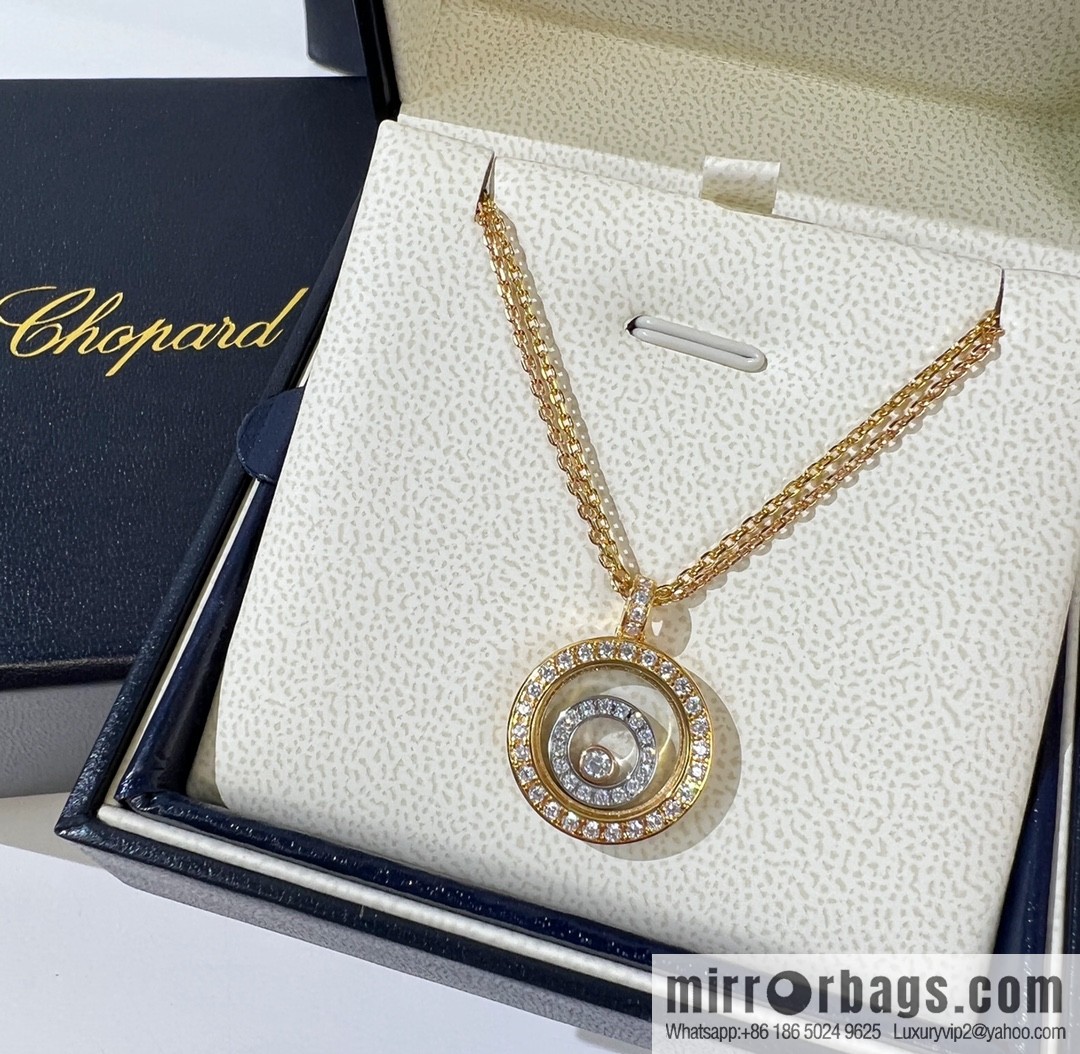 Chopard happy diamonds necklace