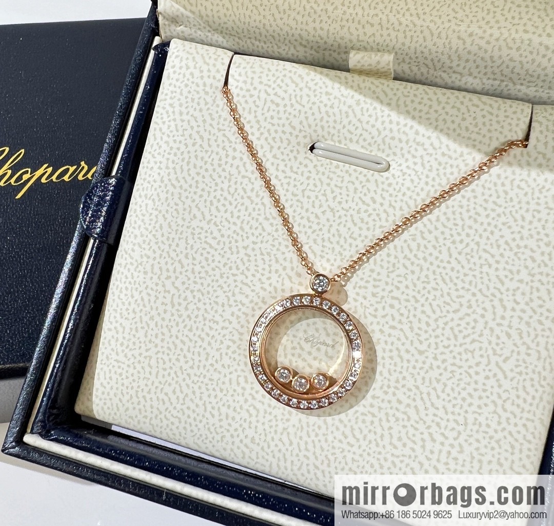 Chopard happy diamonds necklace