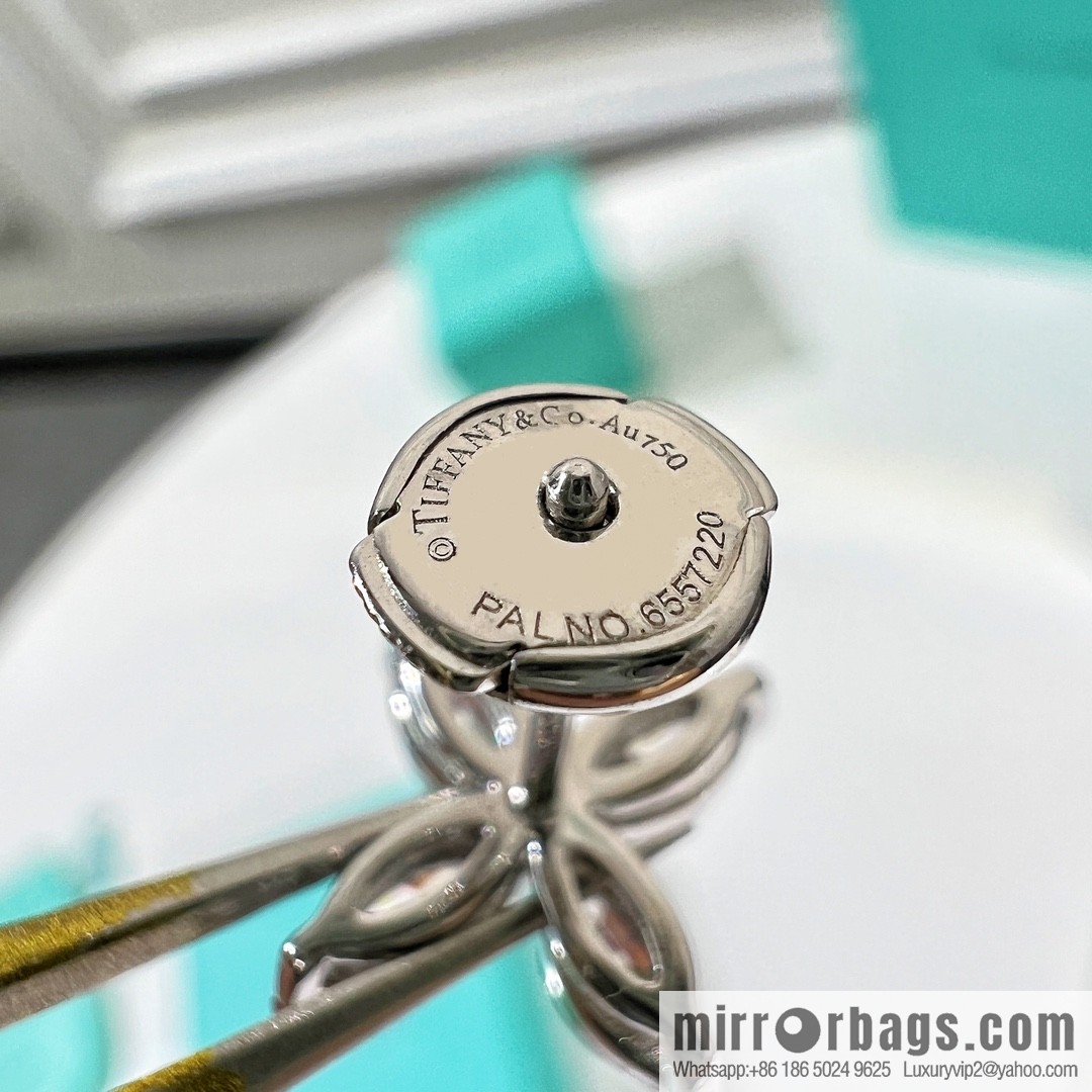 Tiffany & Co. Tiffany Victoria ™ M series four-leaf clover horse eye necklace stud earrings