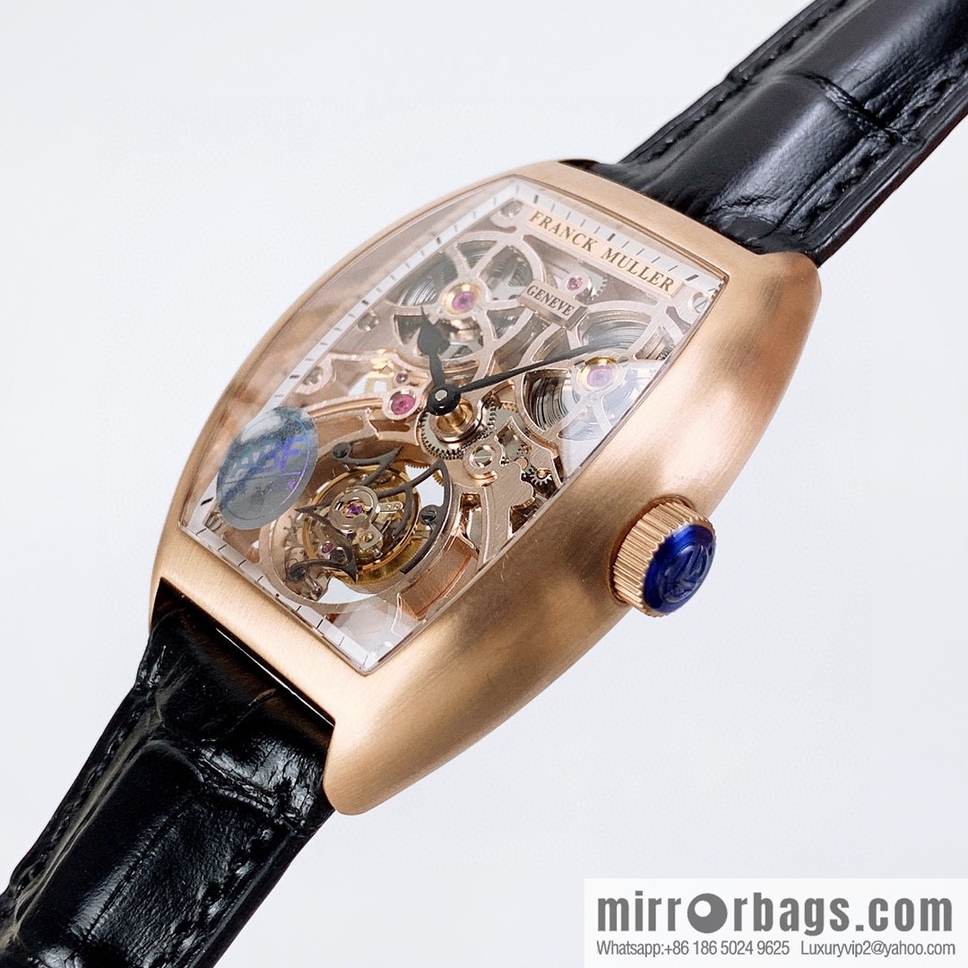 ABF Frankfurt FM 8889 Tourbillon Series: Cask Series 🎮 Style: 8889 TF SQT BR D7 Men's Watch