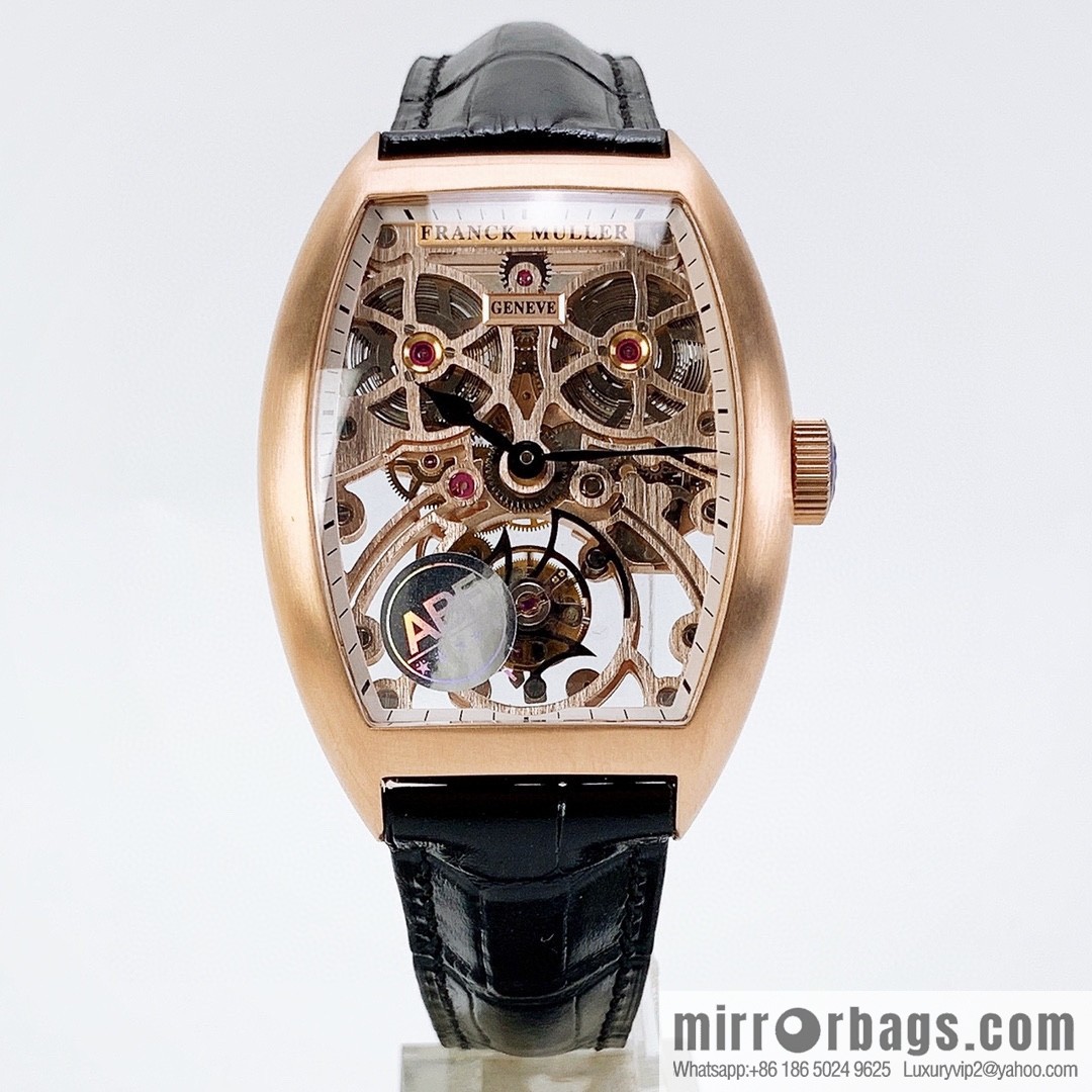 ABF Frankfurt FM 8889 Tourbillon Series: Cask Series 🎮 Style: 8889 TF SQT BR D7 Men's Watch