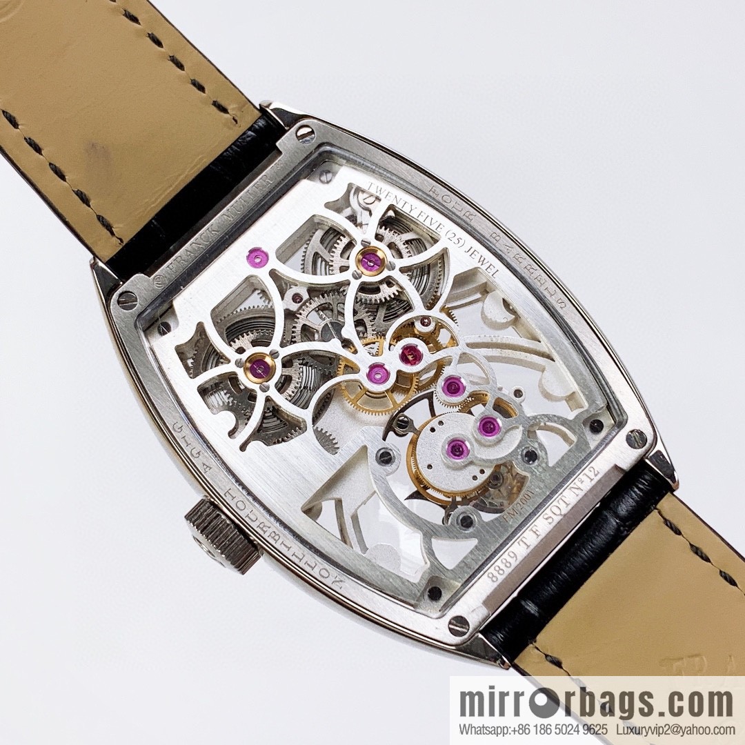 ABF Frankfurt FM 8889 Tourbillon Series: Cask Series 🎮 Style: 8889 TF SQT BR D7 Men's Watch