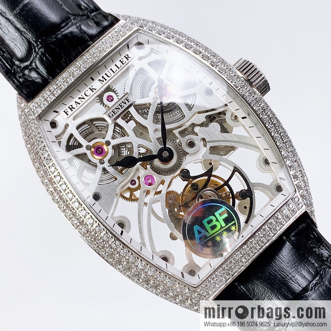 ABF Frankfurt FM 8889 Tourbillon Series: Cask Series 🎮 Style: 8889 TF SQT BR D7 Men's Watch