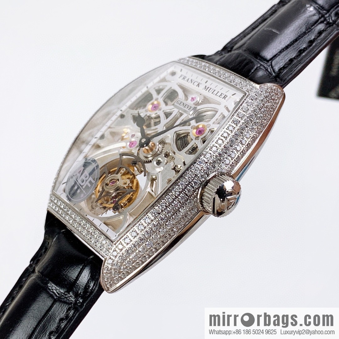 ABF Frankfurt FM 8889 Tourbillon Series: Cask Series 🎮 Style: 8889 TF SQT BR D7 Men's Watch