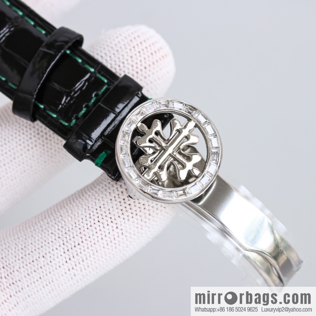 V3. Exclusive new version (gun-colored studs) Patek. Philippe super complex function chronograph series watch