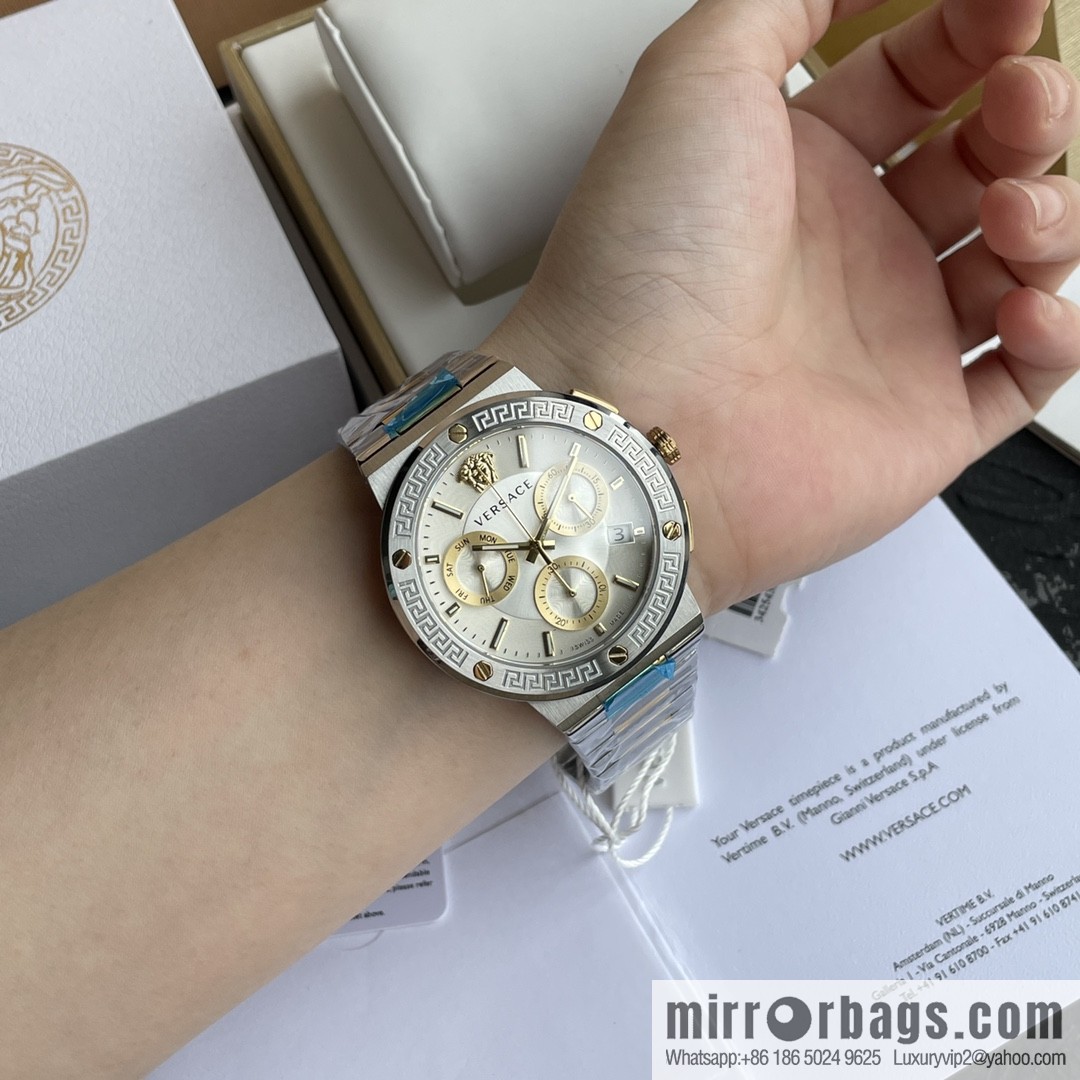 GRECA LOGO CHRONO series Greca logo series boys watch
