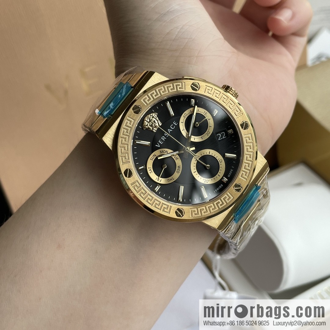 GRECA LOGO CHRONO series Greca logo series boys watch