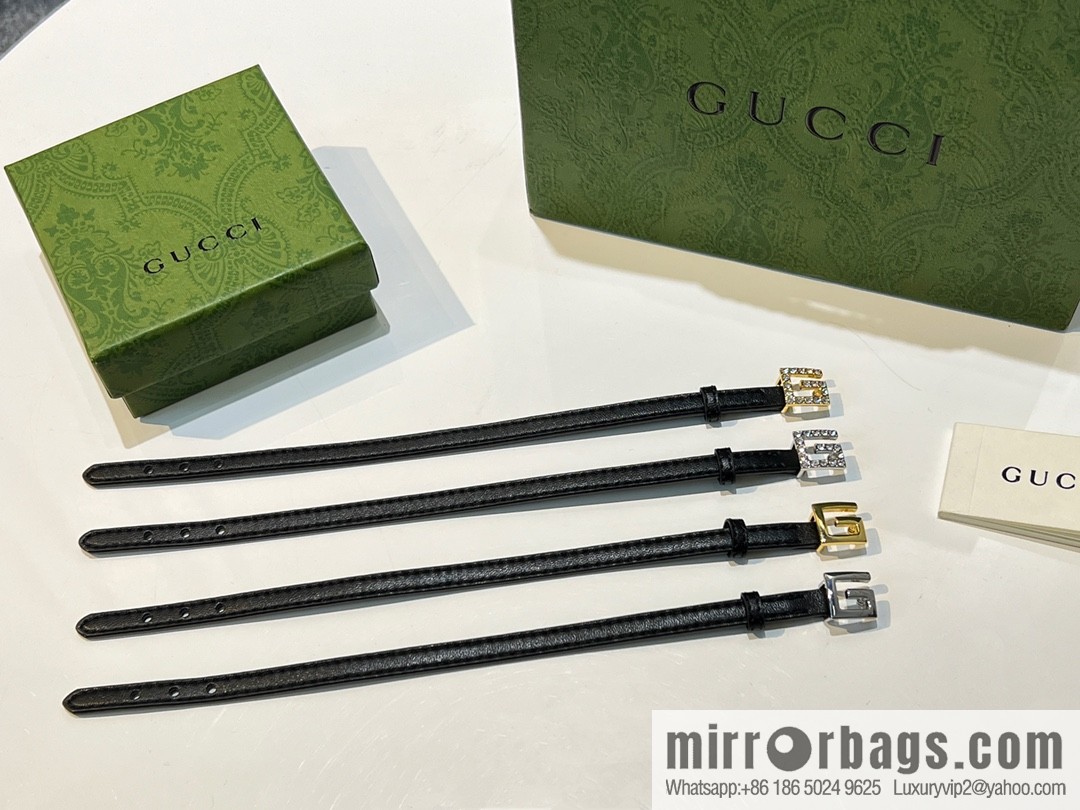 New Gucci Gucci letter leather bracelet
