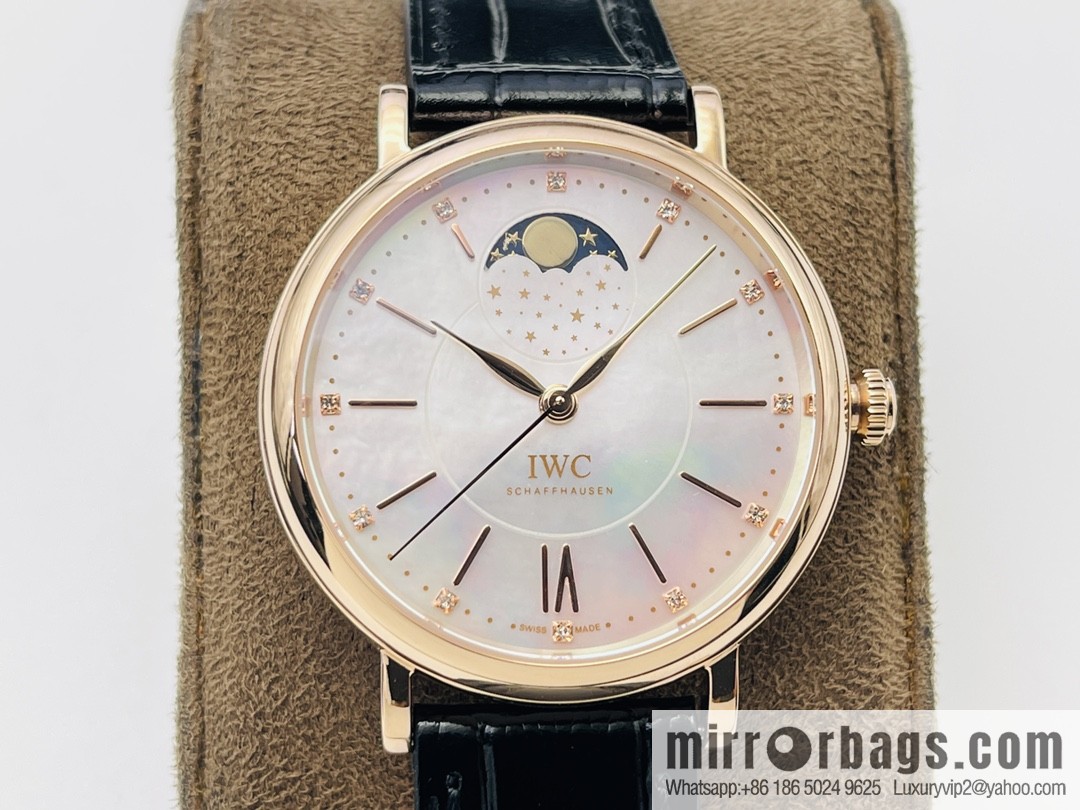 High version, IWC Portofino Moon Phase Automatic Watch Ladies 37MM Watch