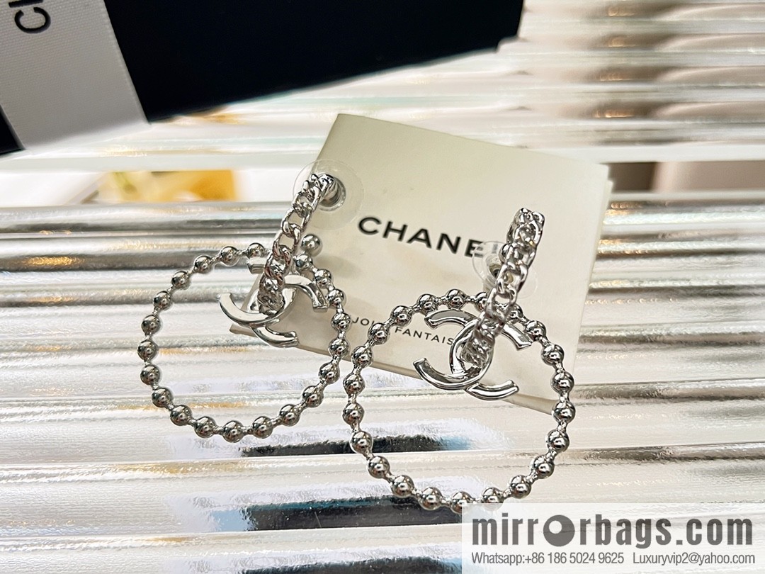 New ☑️ Chanel double c ring earrings