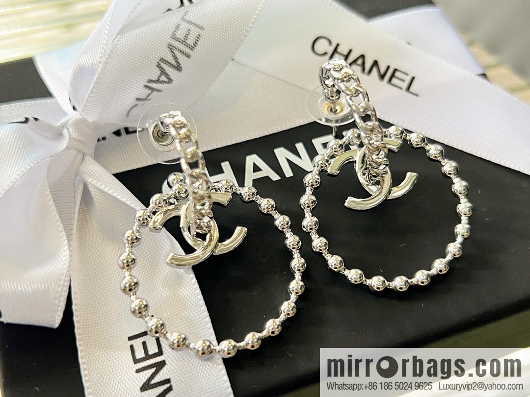 New ☑️ Chanel double c ring earrings