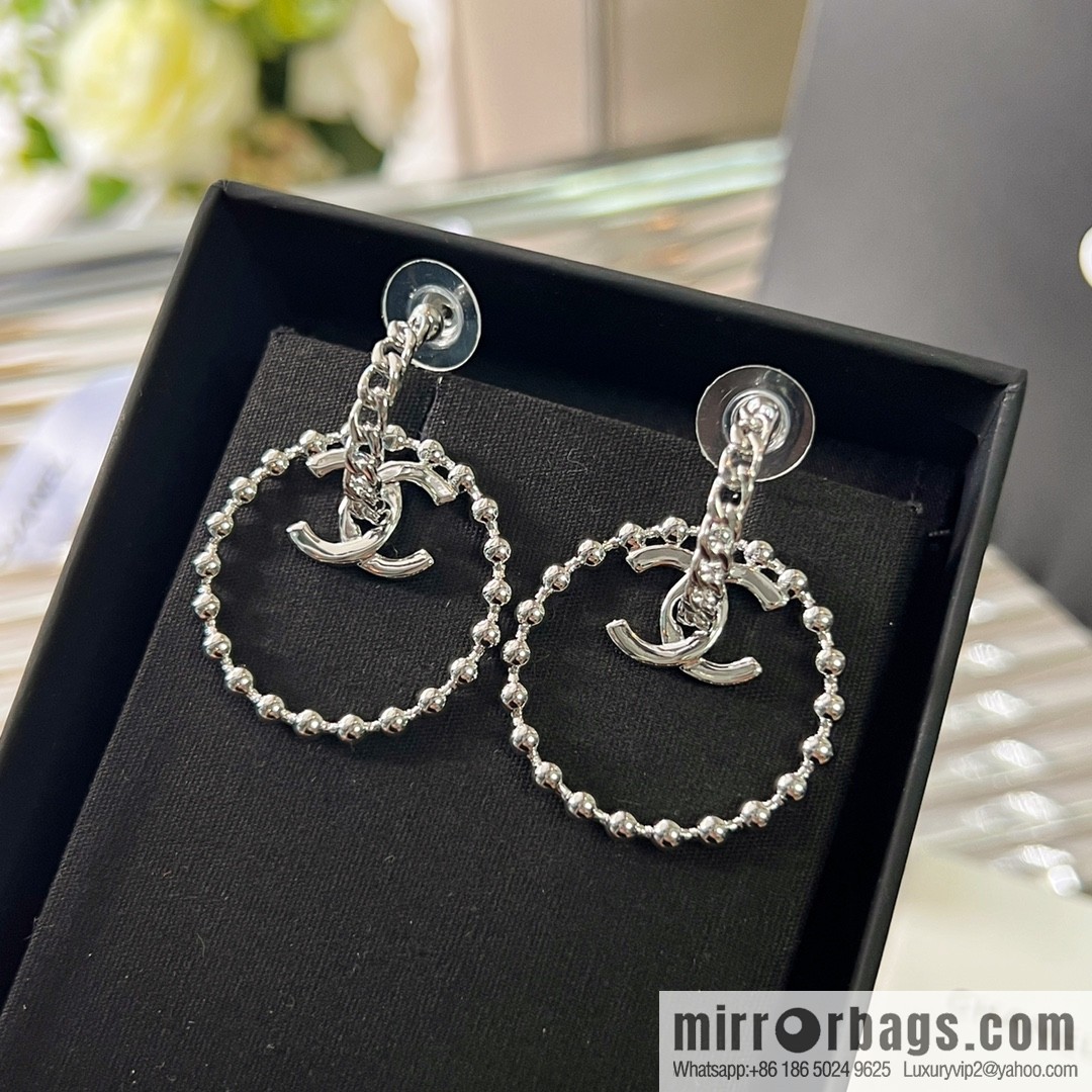 New ☑️ Chanel double c ring earrings
